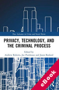 Cover of Privacy, Technology, and the Criminal Process (eBook)