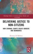Cover of Delivering Justice to Non-Citizens: How Criminal Courts Create Borders and Boundaries