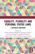 Cover of Equality, Plurality and Personal Status Laws: A Research Companion