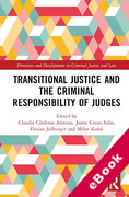 Cover of Transitional Justice and the Criminal Responsibility of Judges (eBook)