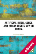 Cover of Artificial Intelligence and Human Rights Law in Africa (eBook)