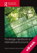 Cover of Routledge Handbook on International Economic Law (eBook)