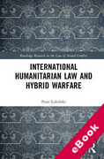 Cover of International Humanitarian Law and Hybrid Warfare (eBook)