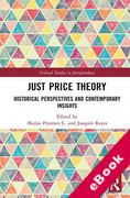 Cover of Just Price Theory: Historical Perspectives and Contemporary Insights (eBook)