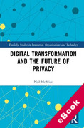 Cover of Digital Transformation and the Future of Privacy (eBook)
