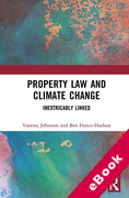 Cover of Property Law and Climate Change: Inextricably Linked (eBook)