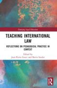 Cover of Teaching International Law: Reflections on Pedagogical Practice in Context