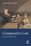 Cover of Comparative Law: A Critical Introduction