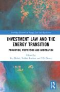 Cover of Investment Law and the Energy Transition: Promotion, Protection and Arbitration