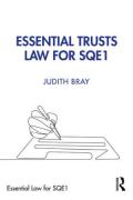 Cover of Essential Trusts Law for SQE1