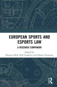 Cover of European Sports and eSports Law: A Research Companion