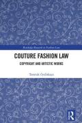 Cover of Couture Fashion Law: Copyright and Artistic Works