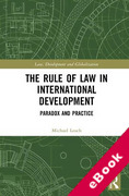 Cover of The Rule of Law in International Development: Paradox and Practice (eBook)