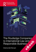 Cover of The Routledge Companion to International Law and Responsible Business (eBook)
