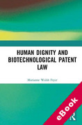 Cover of Human Dignity and Biotechnological Patent Law (eBook)