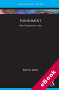 Cover of Punishment: New Trajectories in Law (eBook)