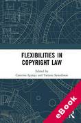 Cover of Flexibilities in Copyright Law (eBook)