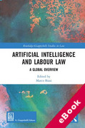 Cover of Artificial Intelligence and Labour Law: A Global Overview (eBook)