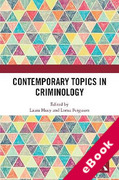 Cover of Contemporary Topics in Criminology (eBook)