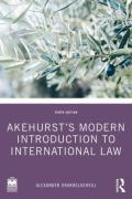 Cover of Akehurst's Modern Introduction to International Law
