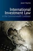 Cover of International Investment Law in the Commonwealth Caribbean