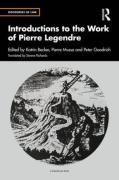 Cover of Introductions to the Work of Pierre Legendre