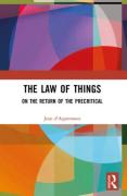 Cover of The Law of Things: On the Return of the Precritical
