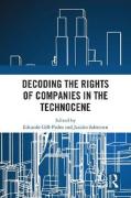 Cover of Decoding the Rights of Companies in the Technocene