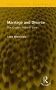 Cover of Marriage and Divorce: The English Point of View