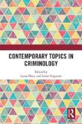 Cover of Contemporary Topics in Criminology