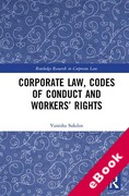 Cover of Corporate Law, Codes of Conduct and Workers' Rights (eBook)