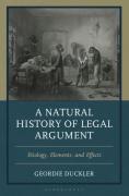 Cover of A Natural History of Legal Argument: Etiology, Elements, and Effects