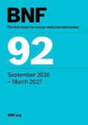 Cover of British National Formulary: BNF No. 92 - September 2026 - March 2027