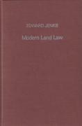 Cover of Modern Land Law