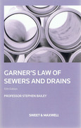 Cover of Garner's Law of Sewers and Drains