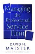 Cover of Managing The Professional Service Firm