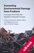 Cover of Preventing Environmental Damage from Products: An Analysis of the Policy and Regulatory Framework in Europe (eBook)