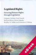 Cover of Legislated Rights: Securing Human Rights through Legislation (eBook)