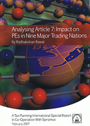 Cover of Analysing Article 7: Impact on PEs in Nine Major Trading Nations