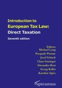 Cover of Introduction to European Tax Law: Direct Taxation