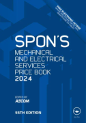 Cover of Spon's Mechanical and Electrical Services Price Book 2024