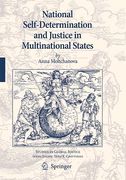 Cover of National Self-Determination and Justice in Multinational States