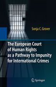Cover of The European Court of Human Rights as a Pathway to Impunity for International Crimes