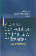 Cover of Vienna Convention on the Law of Treaties: A Commentary