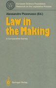 Cover of Law in the Making: A Comparative Survey