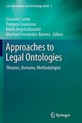 Cover of Approaches to Legal Ontologies