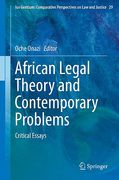 Cover of African Legal Theory and Contemporary Problems: Critical Essays