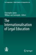 Cover of The Internationalisation of Legal Education