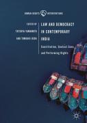 Cover of Law and Democracy in Contemporary India: Constitution, Contact Zone, and Performing Rights