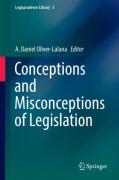 Cover of Conceptions and Misconceptions of Legislation